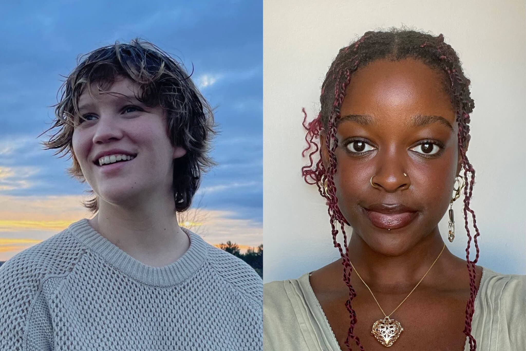 Headshots of Poppy Livingstone and Fatima "Tima" Swaray