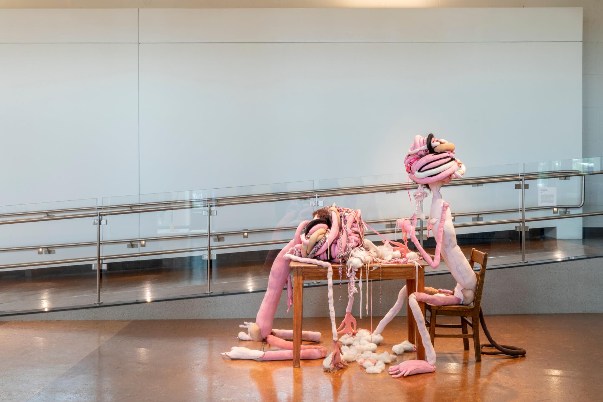 Installation view of “STUFFED" at Boston University Art Galleries